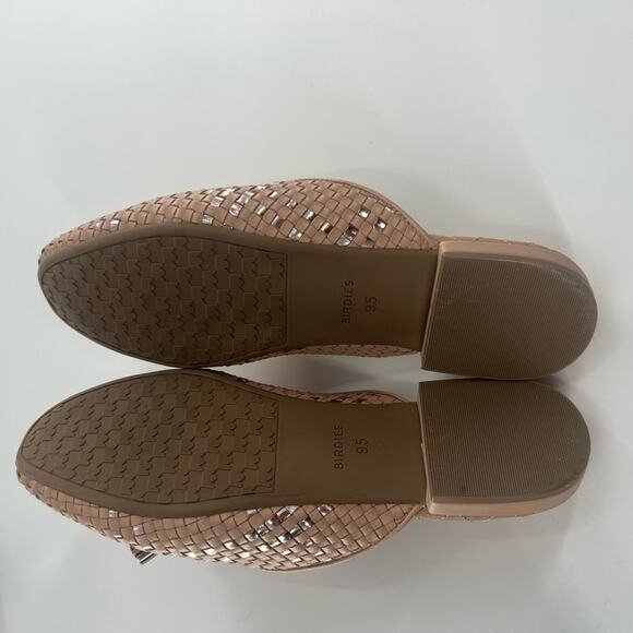 Birdies The Phoebe Quartz Lattice mules slides sz 9.5 - Picture 5 of 5